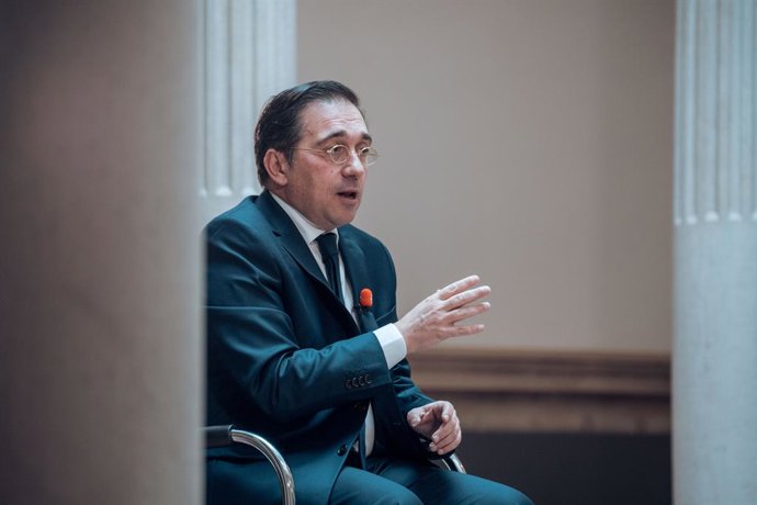 Archivo - El ministre d'Afers Exteriors, Unió Europea i Cooperació, José Manuel Albares