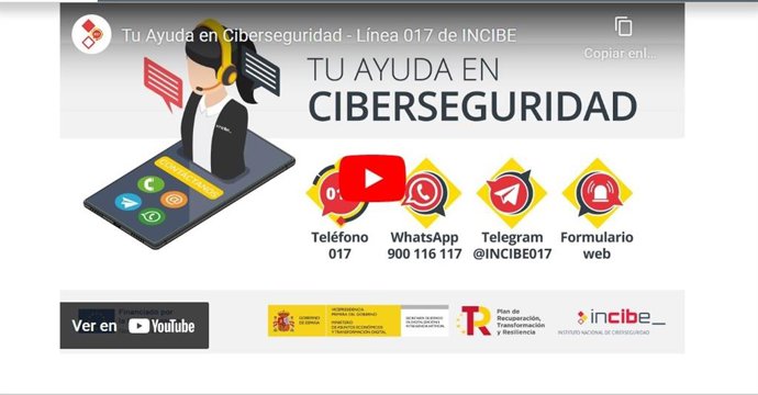 017 Línea De Ayuda Sobre Ciberseguridad