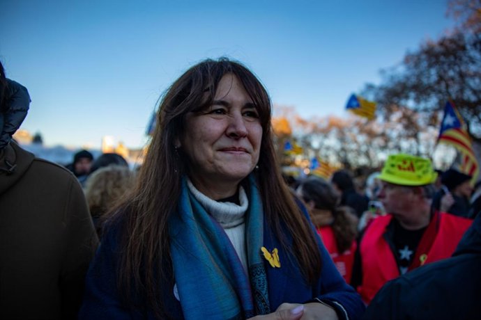 La presidenta de Junts, Laura Borrs