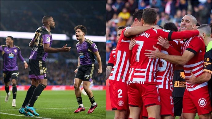 Borja García y Larin firman la escalada de Girona y Valladolid