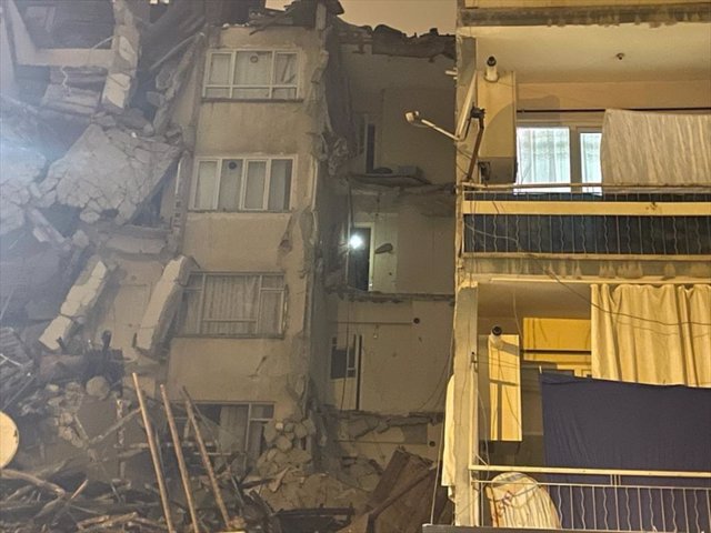 Daños materiales en Turquía tras el terremoto de magnitud 7,4 en la escala abierta de Richter cerca de la frontera con Siria