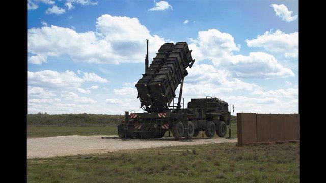 Archivo - Batería antimisiles desplegada por España en la misión Active Fence de la OTAN en la base de Incirlik