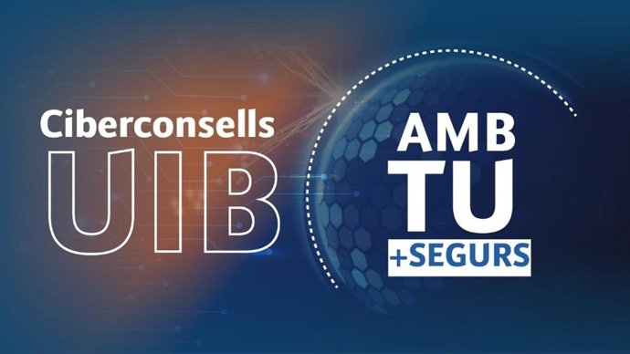 Cartel de la campaña para promover la ciberseguridad.