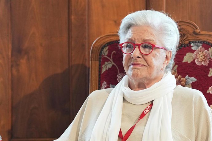 Archivo - La actriz Lola Herrera 