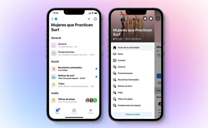 Los Chats de las Comunidades para Messenger y Facebook