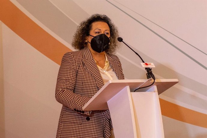 Archivo - La presidenta de la APC, Yolanda Muñoz