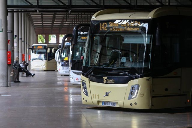 Archivo - La estación Plaza de Armas de Sevilla.