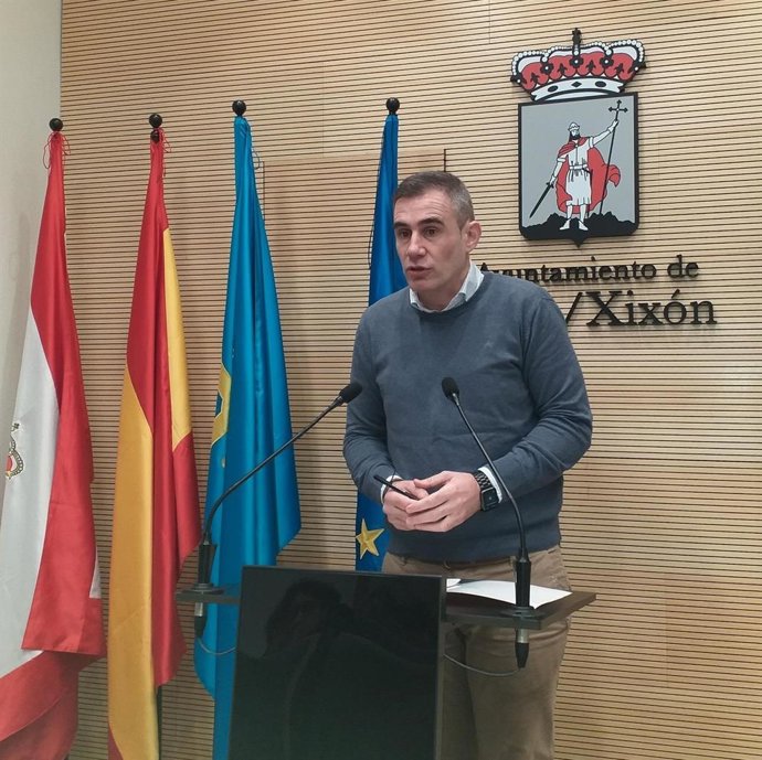 Rubén Pérez Carcedo ,concejal del Grupo Municipal de Ciudadanos en el Ayuntamiento de Gijón