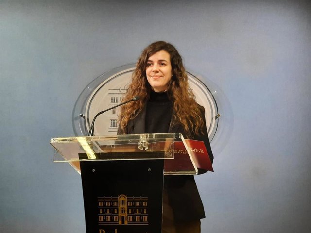 La portavoz adjunta de UP, Esperança Sans.