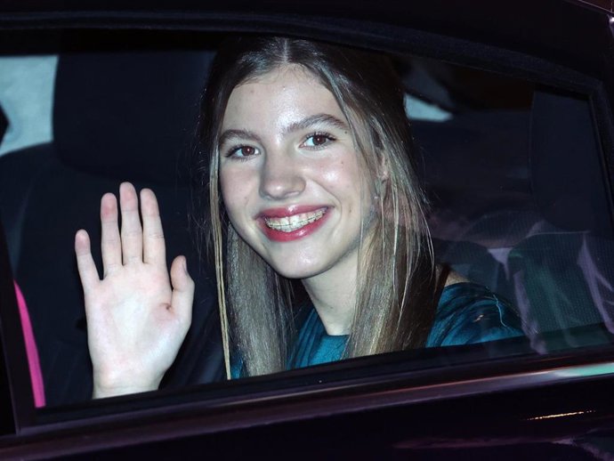 Archivo - La Infanta Sofía