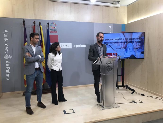 Archivo - Rueda de prensa del regidor de Asuntos Sociales y Deportes del Ayuntamiento de Palma, Francisco Ducrós