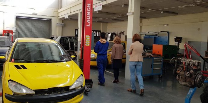 Los internos del Centro de Menores de Juslibol podrán obtener certificados del INAEM de peluquería y mecánica de automóvil