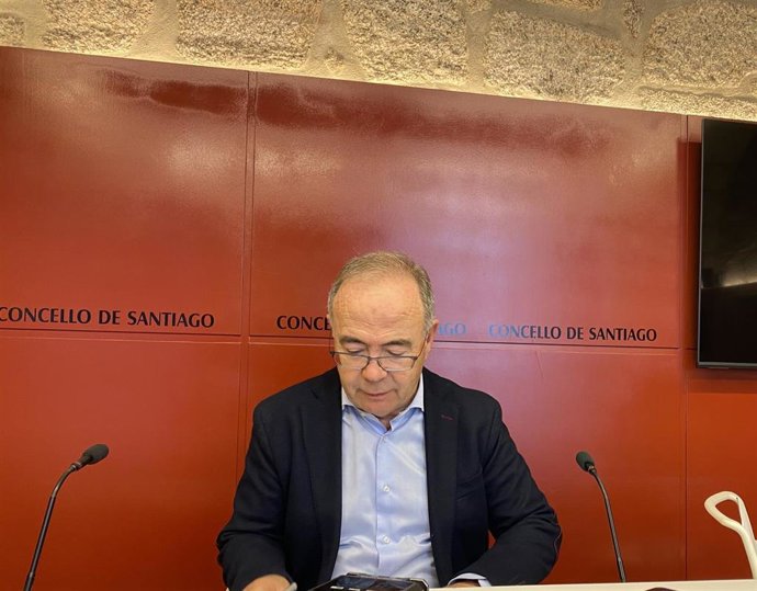 Archivo - El alcade de Santiago de Compostela, Xosé Sánchez Bugallo