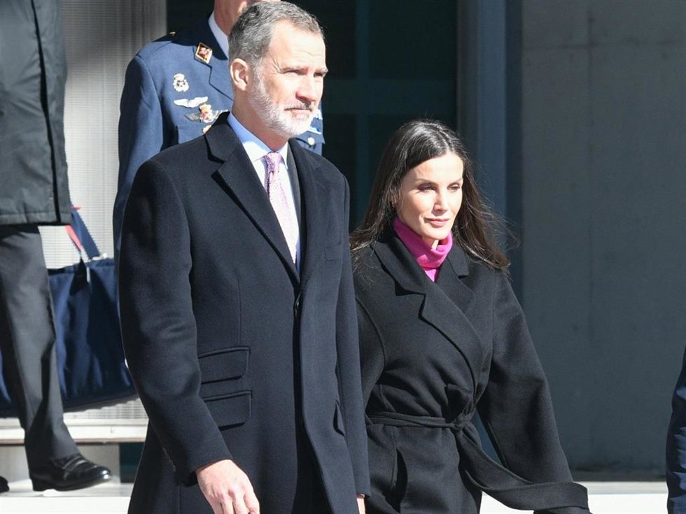 Los Reyes han sido despedidos con honores en el Pabellón de Estado del Aeropuerto de Adolfo Suárez Madrid Barajas