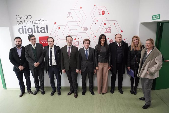 Inauguración del campus digital de San Blas.