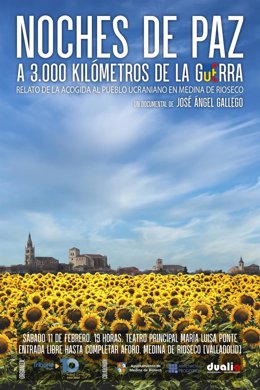 Cartel de la proyección del documental realizado por José Ángel Gallego, de Tribuna Grupo.