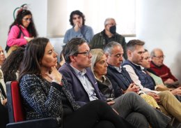 Alfonso Serrano y Ana Millán en el Pleno extraordi