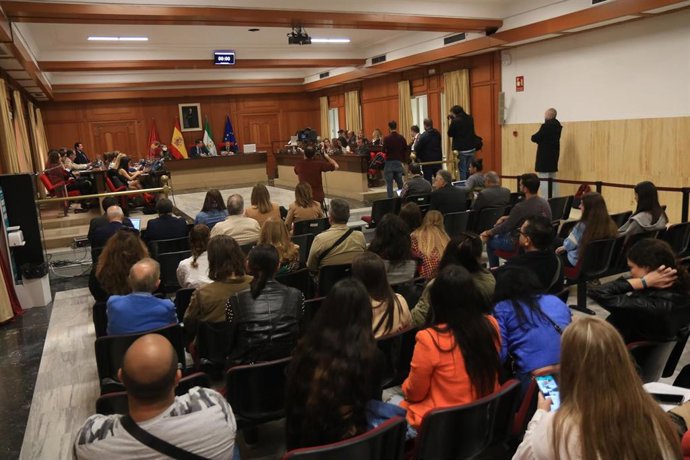 Archivo - Celebración del Pleno del Ayuntamiento.