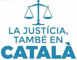 Cartel del curso 'La justícia, també en catal'