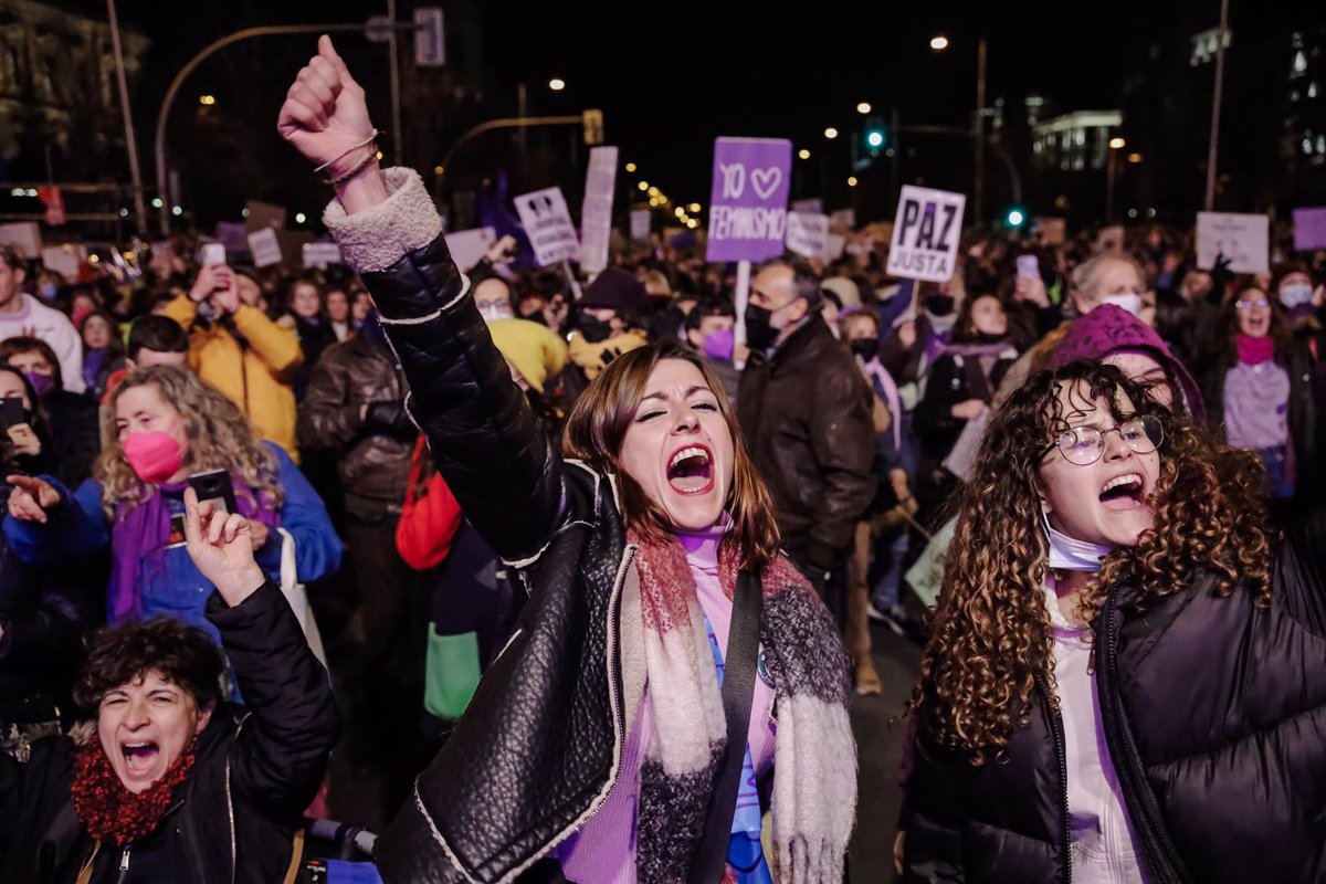 La manifestación feminista del 8M recuperará este año su recorrido anterior a la pandemia y llaman al  desborde 