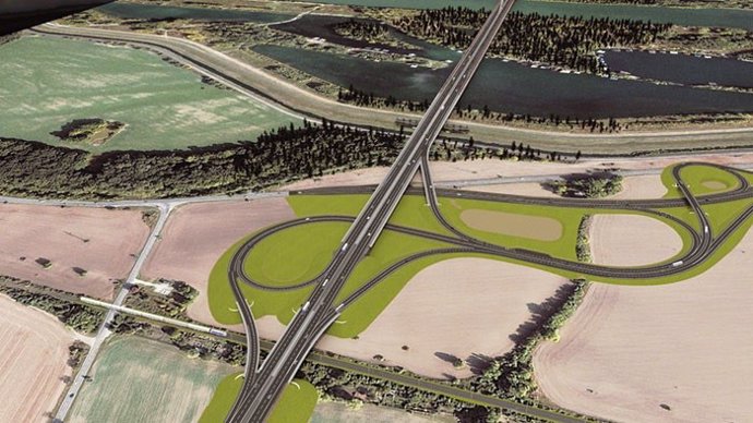 Archivo - Autopista que Ferrovial construirá en Eslovaquia