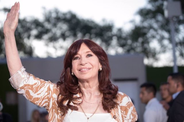 Archivo - La vicepresidenta de Argentina, Cristina Fernández de Kirchner