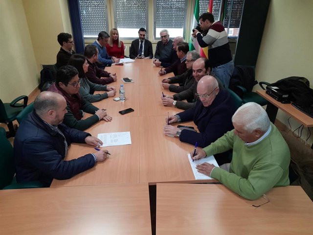 Firma del convenio del campo de la provincia de Jaén