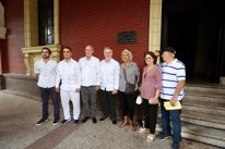 El presidente de Canarias visita la Casa Canaria d