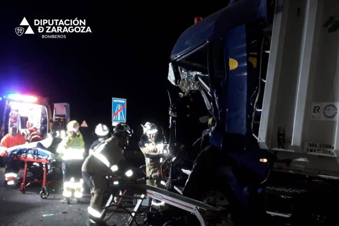 El accidente ha ocurrido en la A-2.