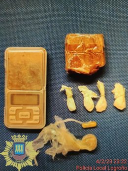 La Policía Local de Logroño detiene a una menor de 15 años por tráfico de drogas