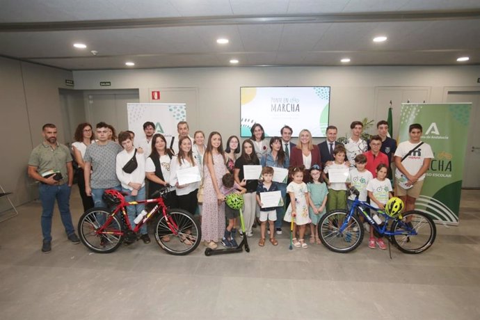 La Junta promueve la movilidad sostenible en las aulas con el concurso escolar 'Ponte en marcha'