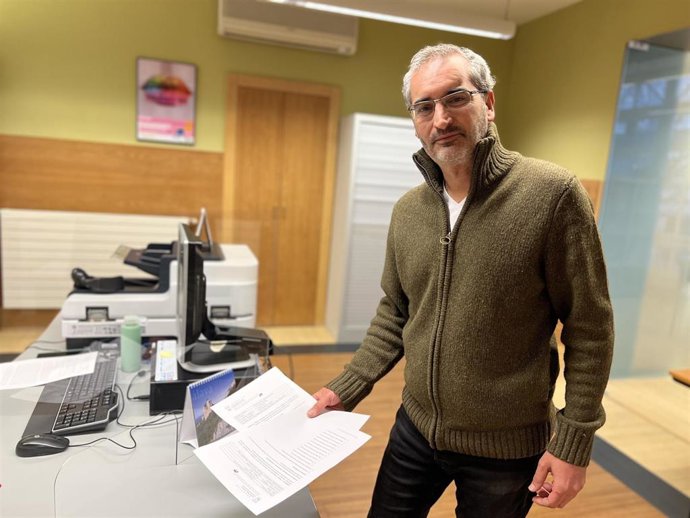 El portavoz de la coalición, David Rodríguez