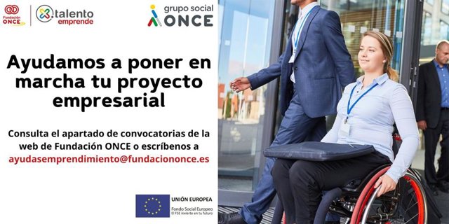 Una decena de personas con discapacidad impulsó un negocio en CyL el año pasado de la mano de Fundación ONCE .