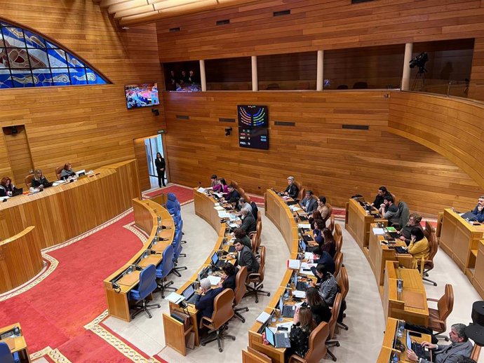 Votación con el voto en contra del PP a la tramitación de la proposición de ley de refomra de la CRTVG