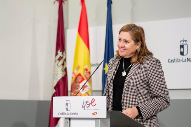 La consejera de Educación, Cultura y Deportes de Castilla-La Mancha, Rosa Ana Rodríguez.