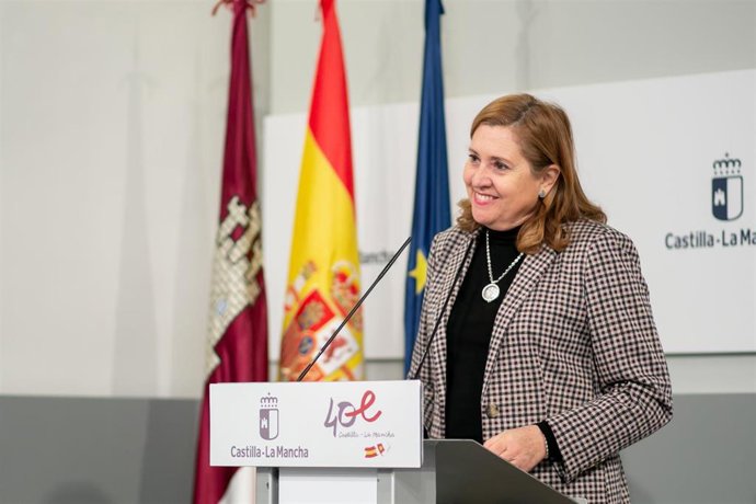 La consejera de Educación, Cultura y Deportes de Castilla-La Mancha, Rosa Ana Rodríguez.