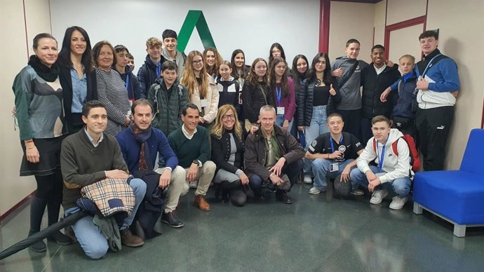 Recepción al alumnado alemán del Erasmus+