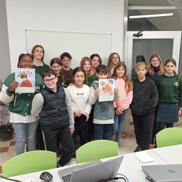 Jurado y ganadores del concurso de carteles de Sa Rua 2023.