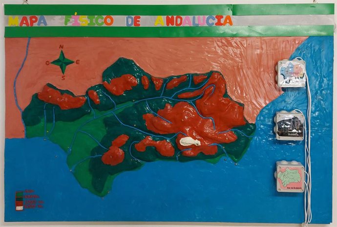 El IECA convoca la duodécima edición del concurso escolar 'Andalucía en un mapa'