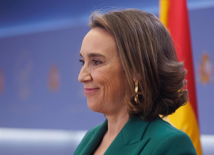 La portavoz del PP en el Congreso, Cuca Gamarra