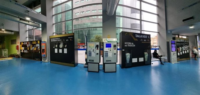 Nuevo espacio expositivo en la Estación de Autobuses de Talavera.