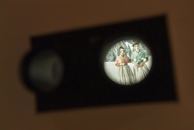 Obra de la exposición “Lartigue, el cazador de instantes felices. Fotografías a color” de Jacques Henri Lartigue
