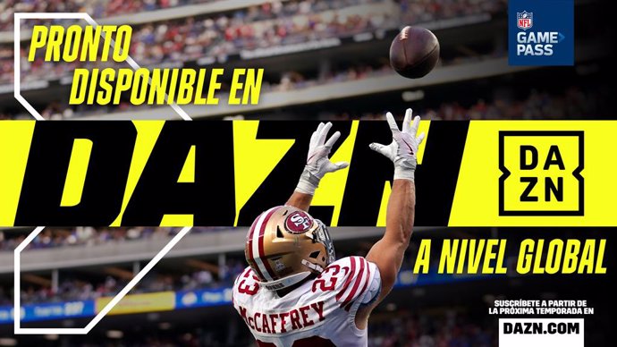 DAZN ofrecerá la NFL y la Super Bowl fuera de Estados Unidos a partir de la temporada de 2023.