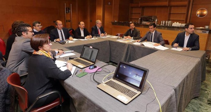 Reunión del Consejo Rector del Palacio de Congresos y Exposiciones de Granada.