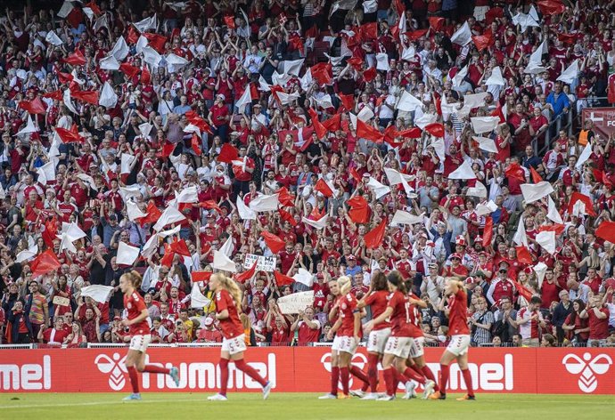 Archivo - Aficionados daneses