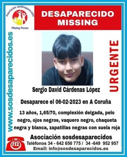 Menor que falta de su domicilio