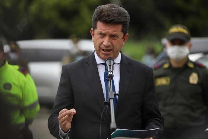 Archivo - Diego Molano, exministro de Defensa de Colombia.
