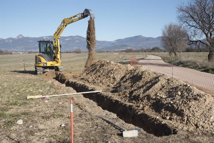 La DPH inicia las obras que garantizarán el abastecimiento de agua potable de Alerre, Banastás y Chimillas.