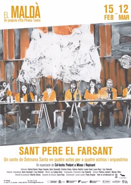 Cartell de l'espectacle musical 'Sant Pere el Farsant'