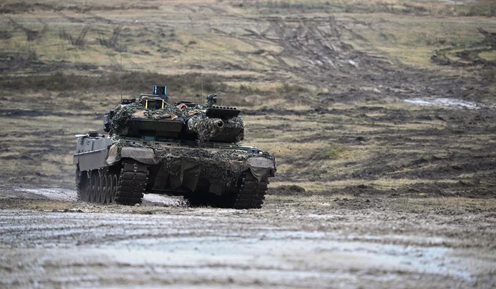Tanque Leopard en Alemania